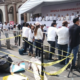 Piden justicia por periodistas asesinados frente a palco de Cuitláhuac